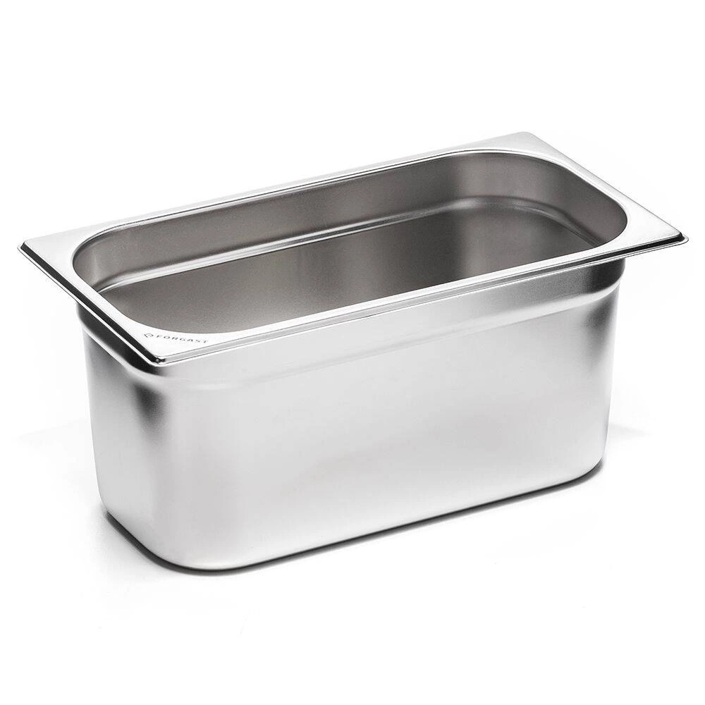 GN 1/9 hluboká 10 cm nádoba z nerezavějící oceli FORGAST FG04910 - Obrázek 6