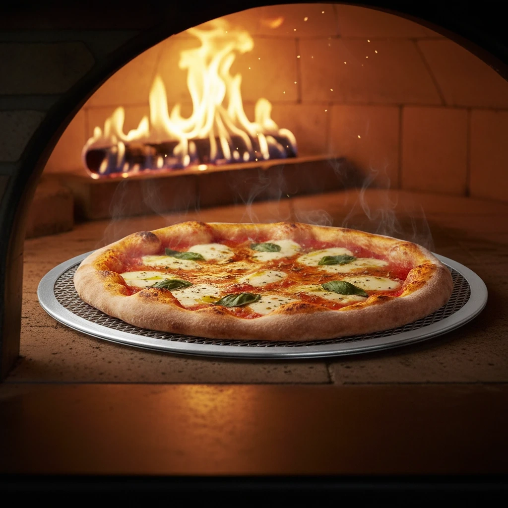 Hliníková síťka na pizzu, 31 cm | FORGAST FG02931 (Kopie) - Obrázek 2