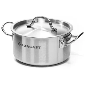 Nerezový kastrol s poklicí, 2 l, 16 cm | FORGAST FG02102 (Kopie)