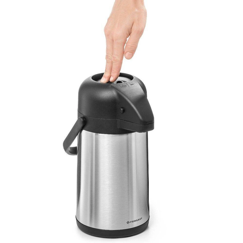 Ocelová termoska s čerpadlem 2,5 l | FORGAST FG05825 (Kopie) - Obrázek 6