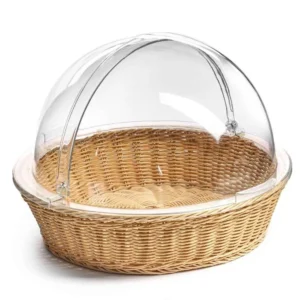 Kulatý košík na chléb s víkem FORGAST FG03239