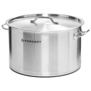 Vysoký hrnec z nerezavějící oceli s poklicí, 33 l, průměr 35 cm | FORGAST FG02033 (Kopie)