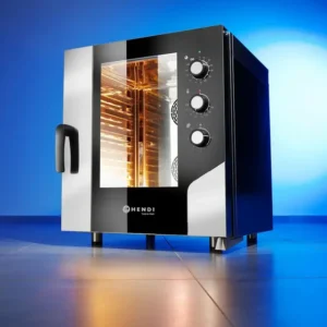 Konvektomat 6x GN 1/1, elektrické, elektromechanické ovládání, HENDI, 400V/10400W, 730x784x(H)850mm