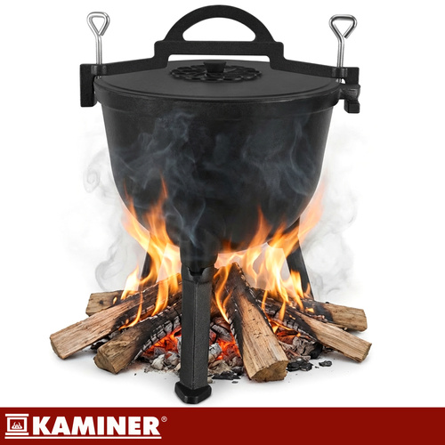 Smaltovaný litinový kotel 10l Kaminer - Obrázek 10