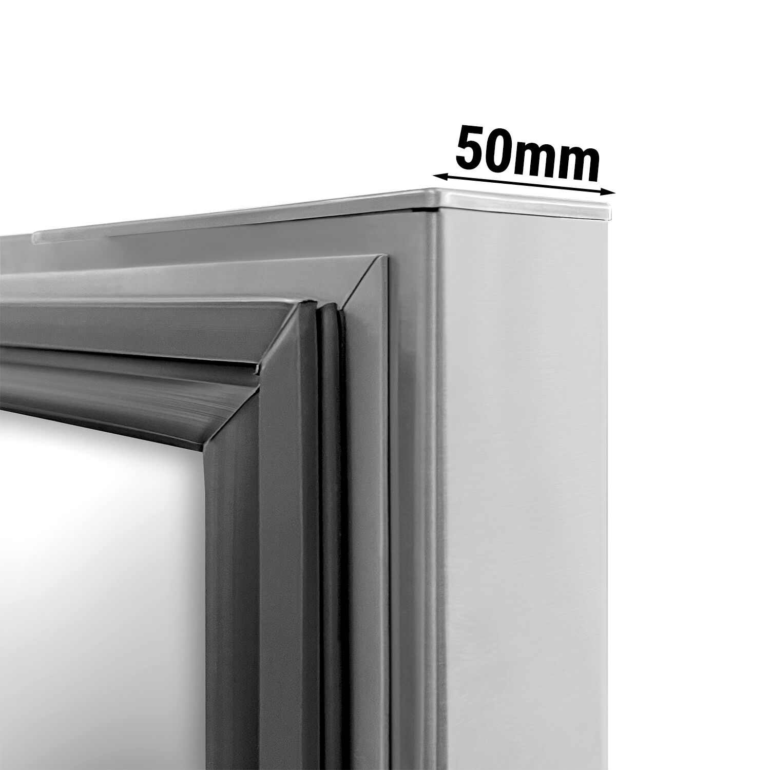 Prémiový mrazící pult – 2300 x 700 mm – se 4 dveřmi - Obrázek 9