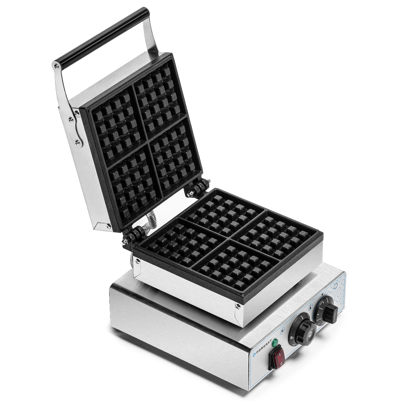 Elektrický vaflovač 4x4 jednoduchý, 1.6 kW, 230 V | FORGAST FG09706 - Obrázek 3