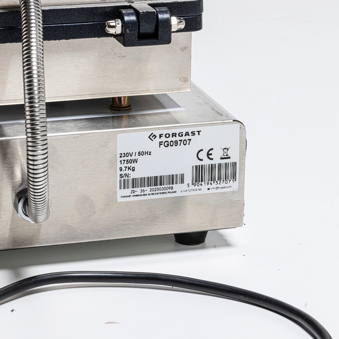 Elektrický vaflovač na vafle na hůlce Lolly 1,75 kW, 230 V | FORGAST FG09707 - Obrázek 3