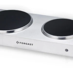 Elektrický vařič se 2 hořáky, 2,5 kW, 230 V, série HOME | FORGAST FG09042
