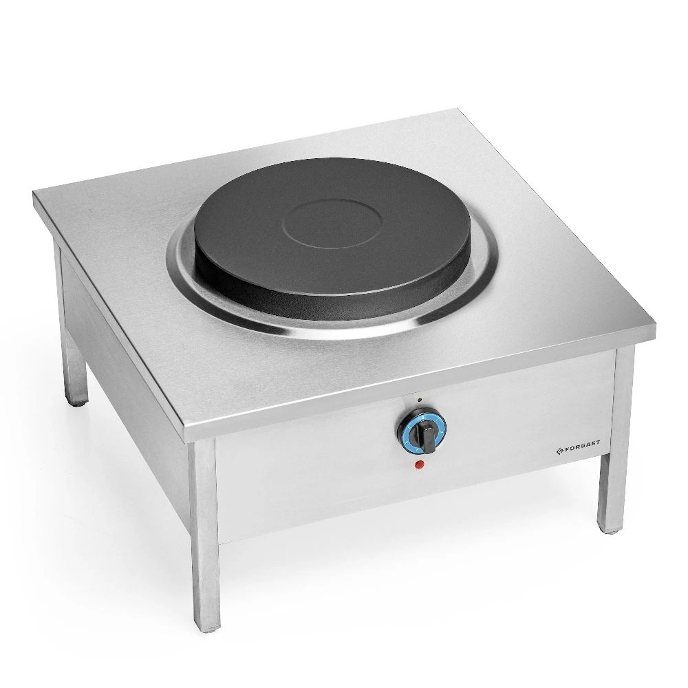 Gastronomická elektrická židle s 1 plotnou, 5 kW, 400 V | FORGAST FG09420 - Obrázek 3