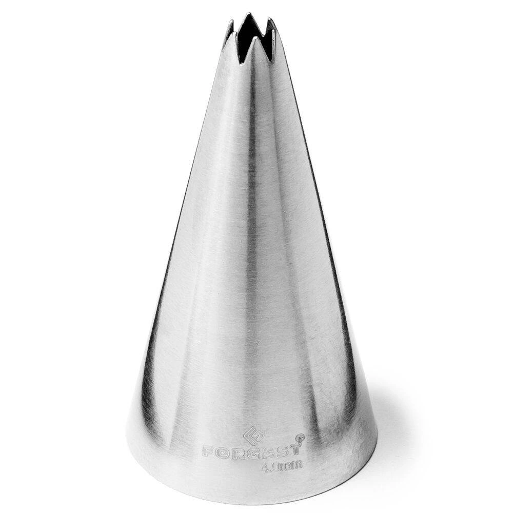 Hvězdice na krémovou špičku 4 mm | FORGAST FG11182