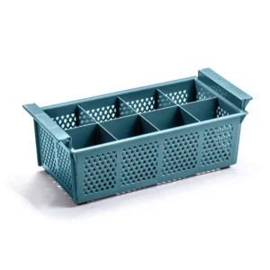 Košík na příbor do myček, 8 přihrádek, 42.5x20x15 cm | FORGAST FG00507V1