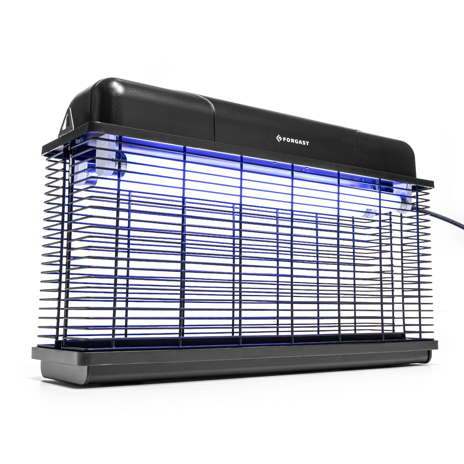 Lampa na hubení hmyzu s lepicí deskou 2x15 W, 150 m² | FORGAST FG12110 - Obrázek 4