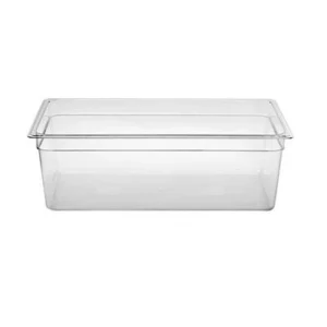 Nádoba GN 1/3 hloubka 20 cm z polykarbonátu, 7,3 l, průhledná | FORGAST FG06732