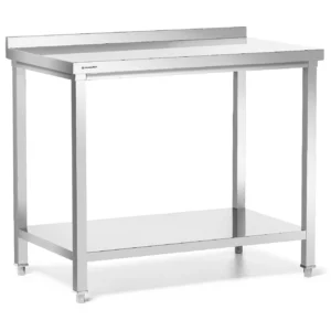 Nástěnný stolek s policí 60x60x85 cm na šrouby | FORGAST FG15330