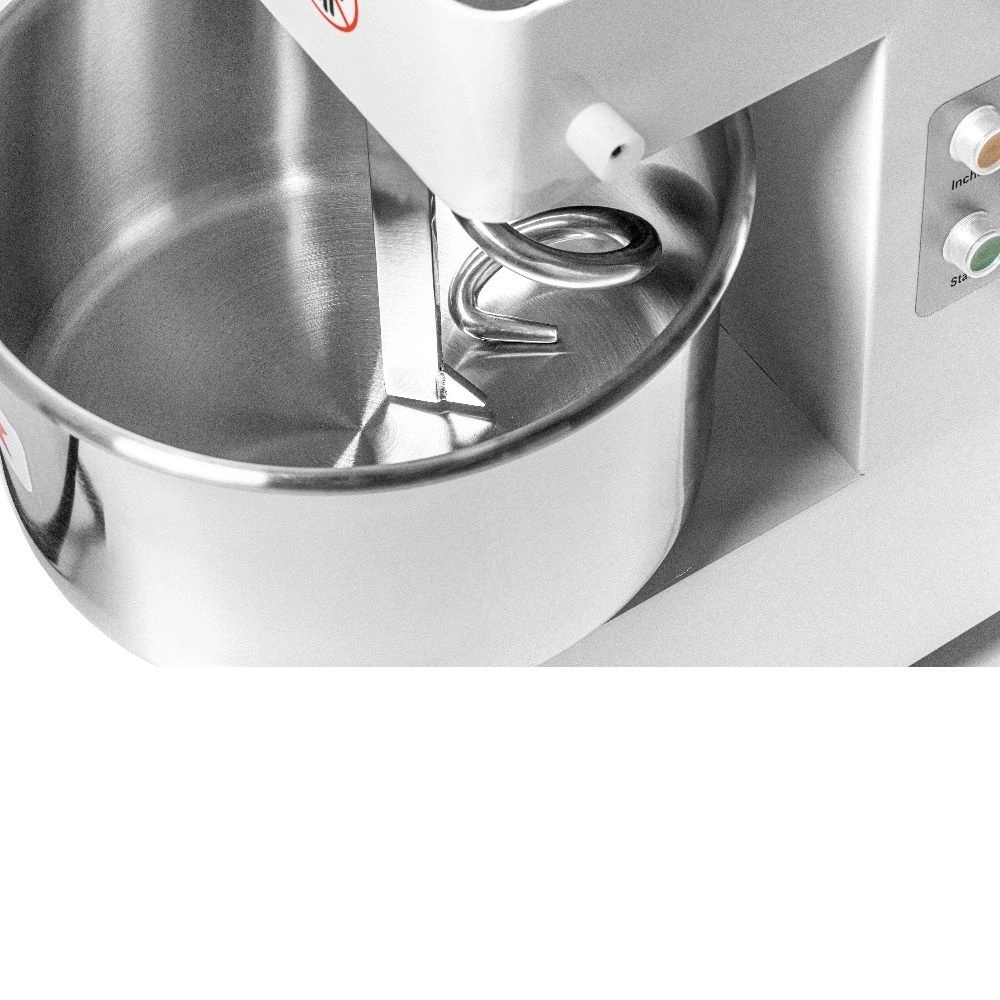 Spirálový mixér (hnítač) se stálou nádobou o objemu 33 l, náplň těsta 12 kg, 1.1 kW, 230 V | FORGAST FG10430 - Obrázek 6