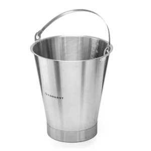 Kbelík z nerezavějící oceli s kroužkem 15 l | FORGAST FG06115