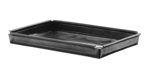 Plech na pečení pro High speed troubu, nepřilnavý, vyztužený, HENDI, Černá, 290x190x(H)30mm