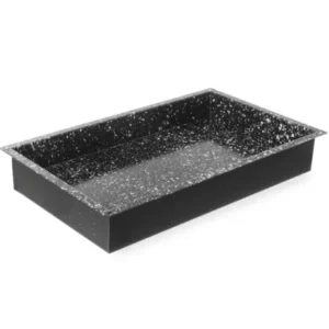 Plech na KONVEKTOMAT KLASICKÝ GN 1/1, HENDI, GN 1/1, Černá, 530x325x(H)80mm, Obdélníkový