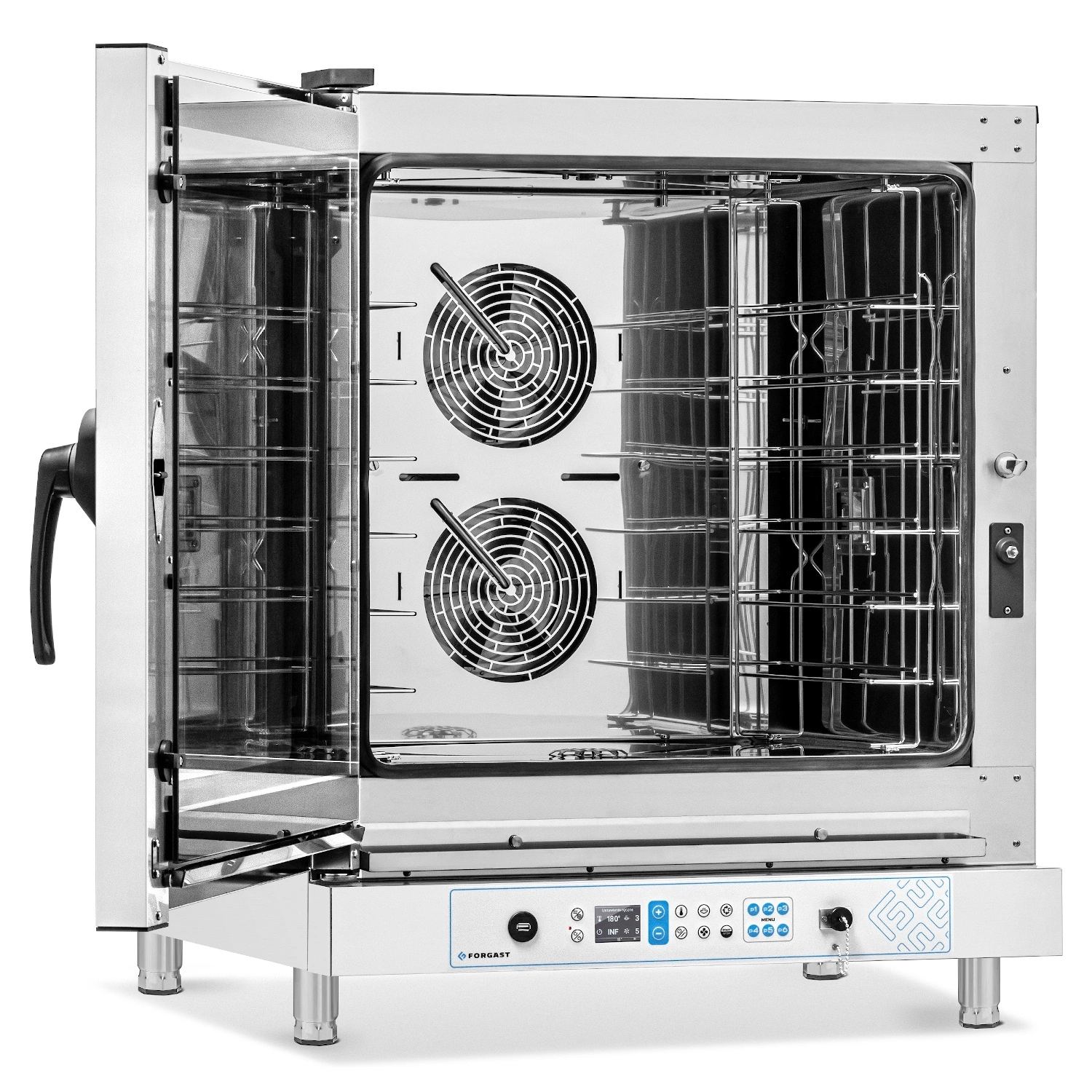 Elektrický konvektomat 6 GN 1/1 nebo 6 podnosů 60x40 cm, 10.5 kW | FORGAST FG09523 - Obrázek 4