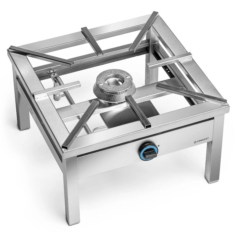 Plynová gastronomická židle 1-hořáková, 5 kW, 60x60x38 cm | FORGAST FG09416 - Obrázek 3