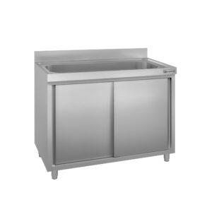 Dřezová skříňka ECO – 1200 × 700 mm – s 1 dřezem.