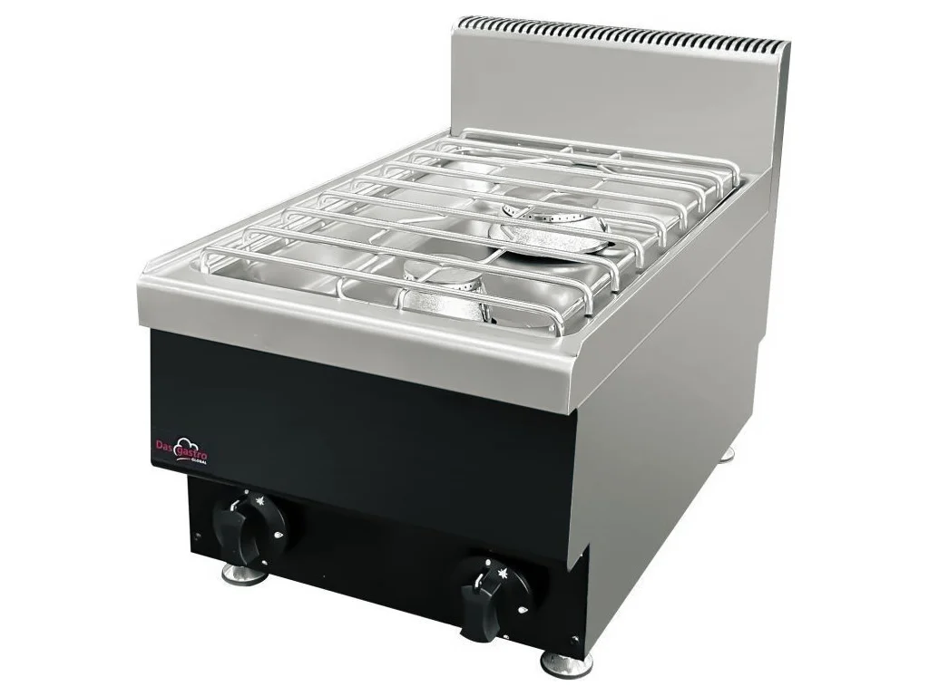 Stolní plynový sporák - 2 hořáky, 8 kW