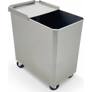 Vozík na mouku nerezový