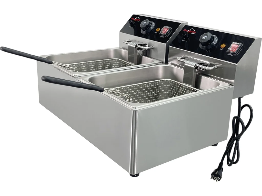Elektrická fritéza - 2x 6 L - Obrázek 7