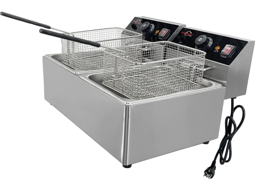 Elektrická fritéza - 2x 6 L - Obrázek 6