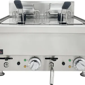 Elektrická fritéza - 2 × 11,5 l, 20 kW