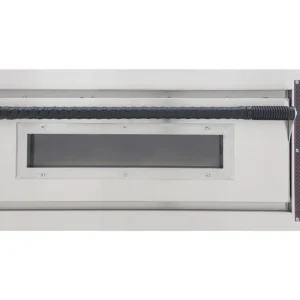 Elektrická pizza kamna – jednopatrová, 10,2 kW, 6 x Ø 32 cm pizza