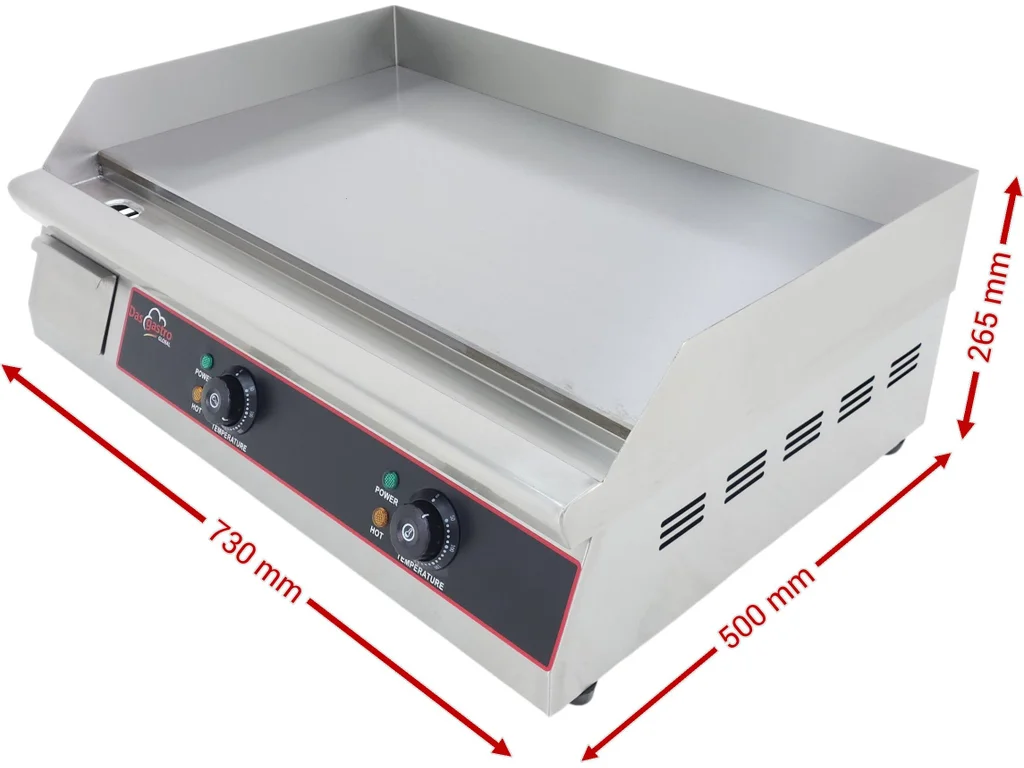Elektrická grilovací deska 730 mm, 4,4 kW - Obrázek 5
