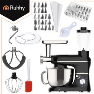 Planetární kuchyňský robot Ruhhy s mixérem o výkonu 2200 W