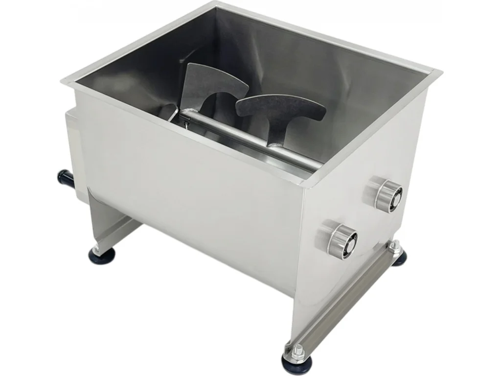 Míchač na maso – 20 l – ruční – s dvojitou hřídelí - Obrázek 3
