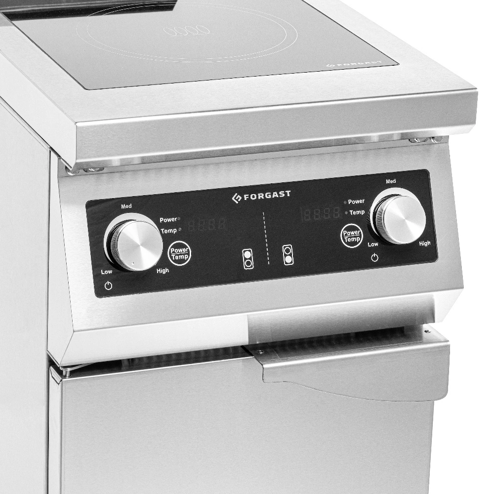 Indukční varná deska 2-zónová na podstavci 2x5000 W | FORGAST FG09034 - Obrázek 5