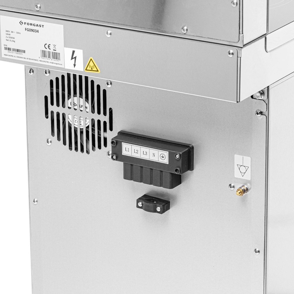 Indukční varná deska 2-zónová na podstavci 2x5000 W | FORGAST FG09034 - Obrázek 2