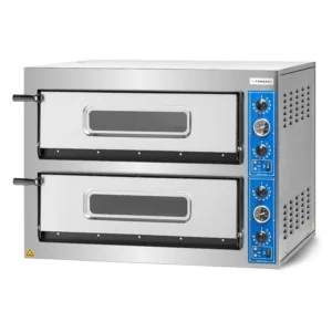 Pec na pizzu 2-komorová, 2x4x36 cm, 12 kW, 400 V | FORGAST FG09566