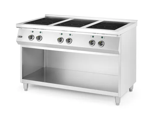Indukční sporák, 6 varných zón, HENDI, 400V/25500W, 1200x700x(H)890mm - Obrázek 2