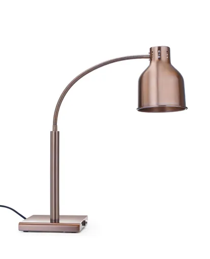 Flexibilní ohřívací lampa, HENDI, Měděná, 230V/250W, 268x203x(H)660mm