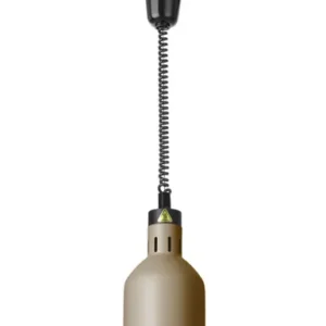Ohřívací lampa, válcová, HENDI, Béžová, 230V/375W, ⌀175x(H)250mm