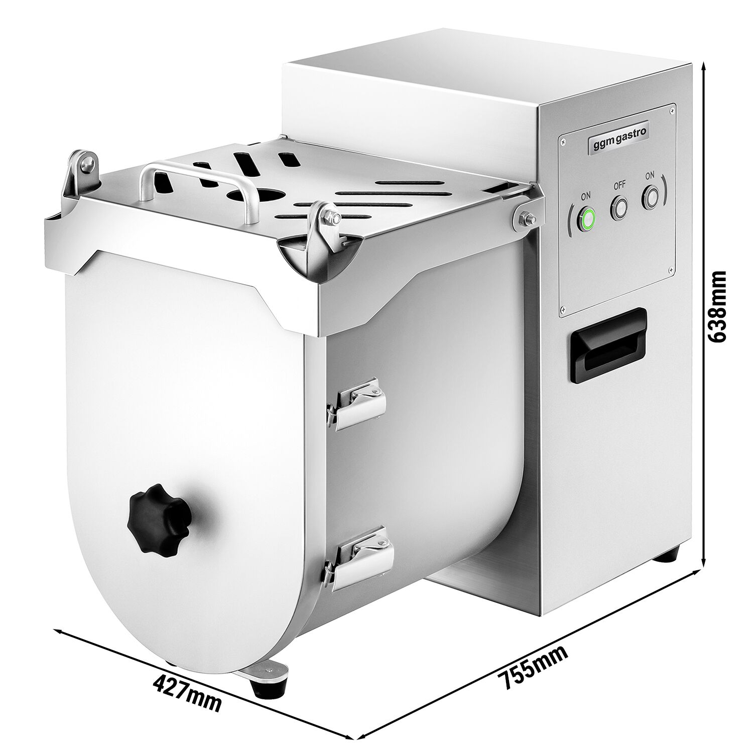 Elektrická míchačka masa – 30 litrů – 20 kg – 550 W – chod vpřed a vzad. (Kopie) - Obrázek 11