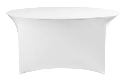 Kryt stolu, kulatý, HENDI, Kitchen Line, 810996, Bílá, ⌀1500x(H)760mm